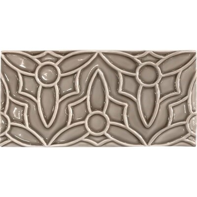 Latte Glossy Barcelona Ceramic Accent Tiles 4×8