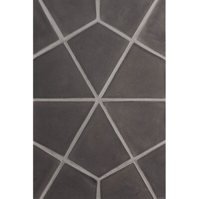 Coffee Glossy Diamante Ceramic Tile 6x6
