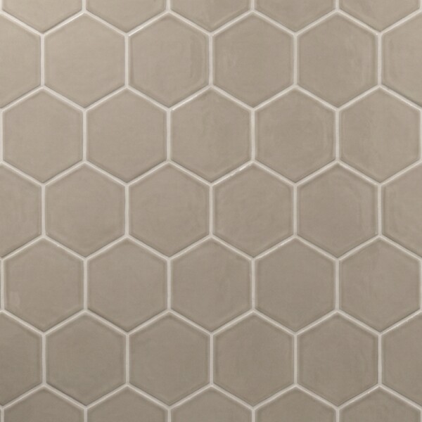 Acorn Glossy Hexagon 5 Ceramic Tiles 5