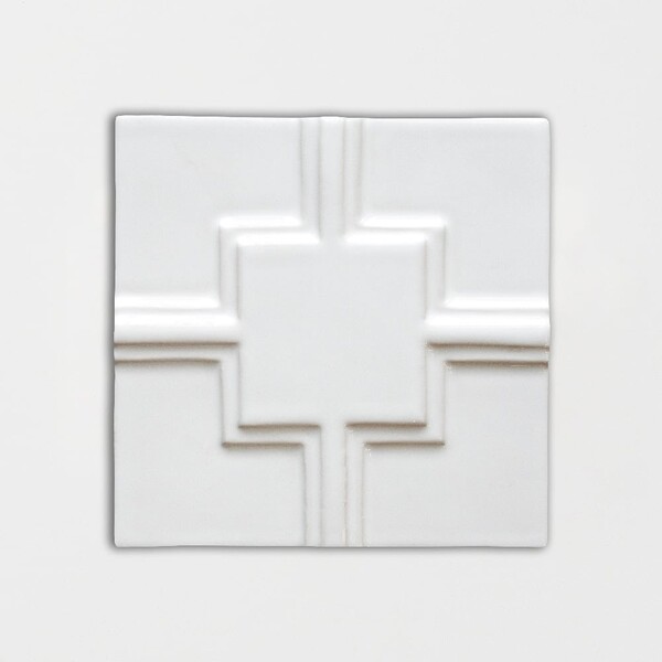 Blanco Real Glossy Link Ceramic Wall Decos 6×6