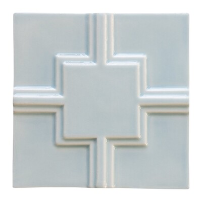 Jules Glossy Link Ceramic Accent Tiles 6×6