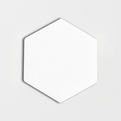 Baldosas de cerámica Blanco Real Glossy Hexagon 5