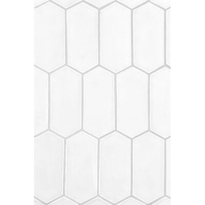 Cotton Matte Picket Ceramic Tile 3x6