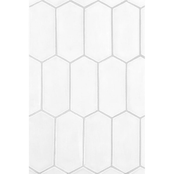Cotton Matte Picket Ceramic Tiles 3×6