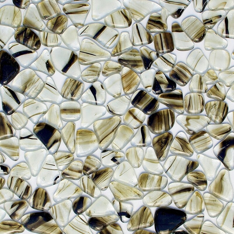 Mare Mist Glossy Gloss Glass Mosaics 12×12