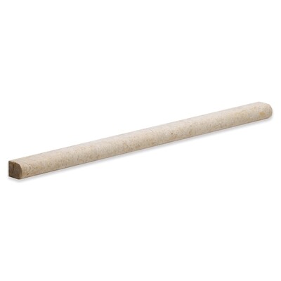 Jerusalem Honed Pencil Liner Limestone Moldings 1/2×12