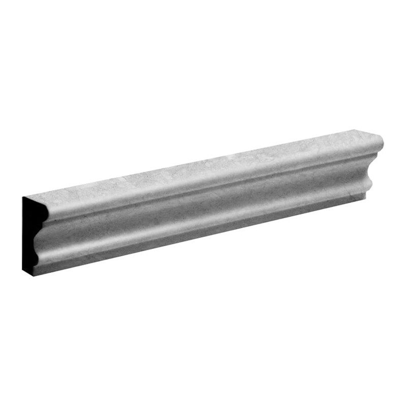 Greca Honed Andorra Limestone Moldings 2×12