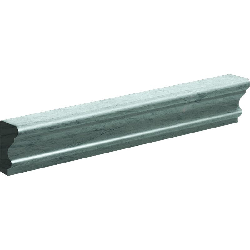Lush Willow Honed Andorra Marble Moldings 2×12