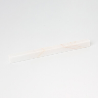 Confetti Honed Flatiron Marble Moldings 1×12