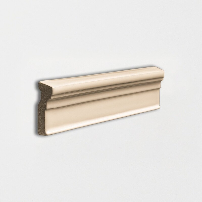 Caramel Glossy Ogee Trim Ceramic Moldings 2×6