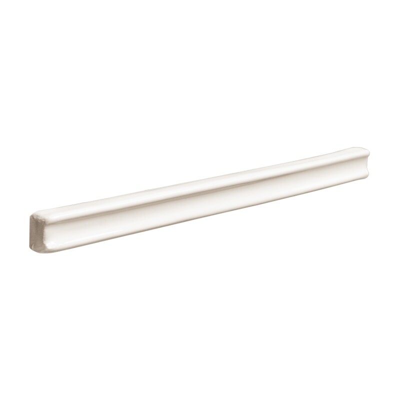 Miradouro Classic Glossy Pencil Trim Ceramic Moldings 5/8×6