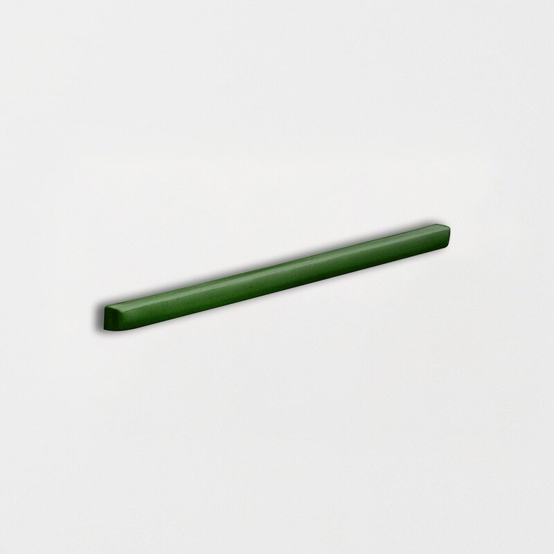 Forest Glossy Edge Trim Ceramic Moldings 3/8×6