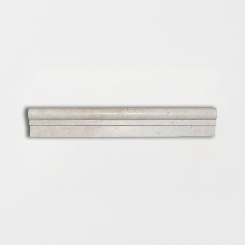 Galala Honed Ogee Limestone Moldings 2×12