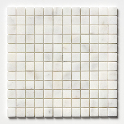 Mosaico de Mármol Carrara T Pulido 1x1 12x12