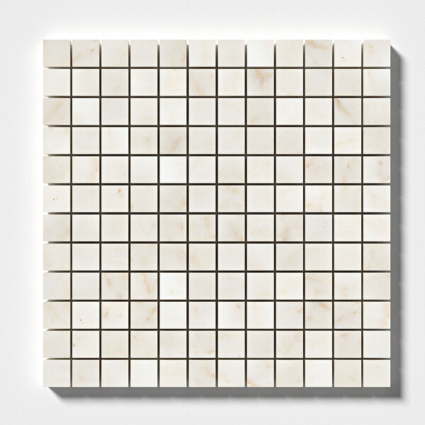 European Sugar Polished 1×1 Marble Mosaics 12×12