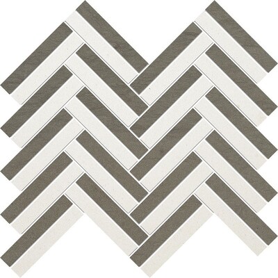 Champagne, Bosphorus Honed Raya Basket Limestone Mosaics 12×12