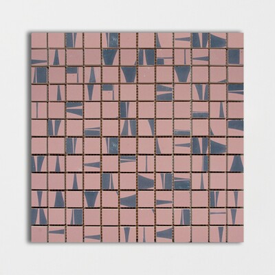 Eventide Glossy 1x1 Ceramic Mosaic 12x12