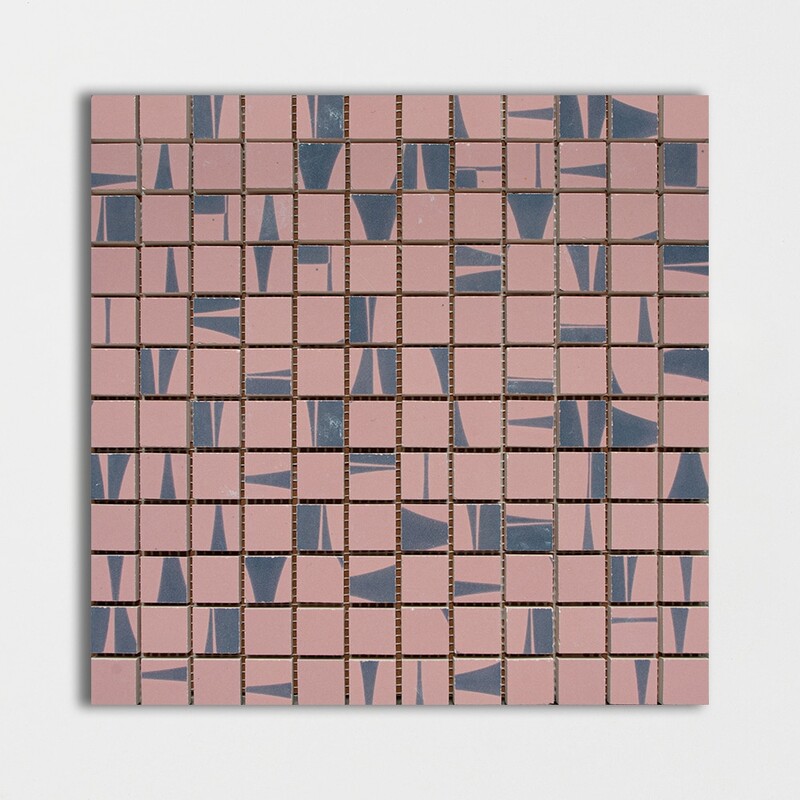 Eventide Glossy 1×1 Ceramic Mosaics 12×12
