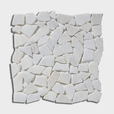 Mosaico de mármol Calacatta T Multi Finish Palladian 12x12