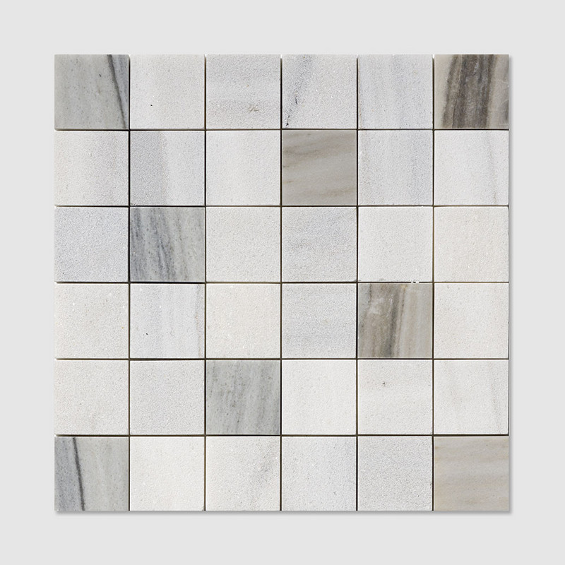 Skyline Multi Finish 2×2 Marble Mosaics 12×12