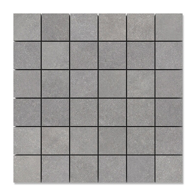 Smoke Gray 2×2 Porcelain Mosaics 12×12