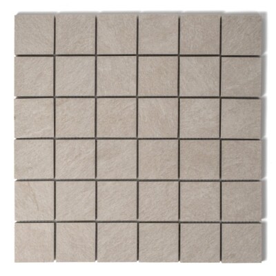 Ivory Flow Natural Matte Herringbone 5/8×3 Porcelain Mosaics 10 7/16×12 13/16