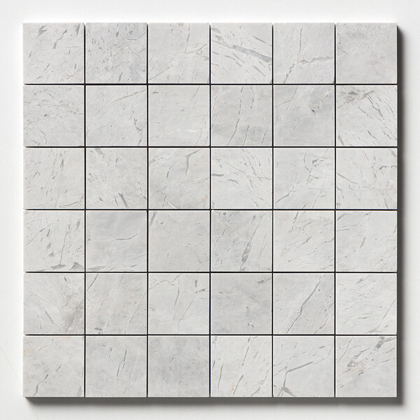 Avalanche Honed 2×2 Marble Mosaics 12×12