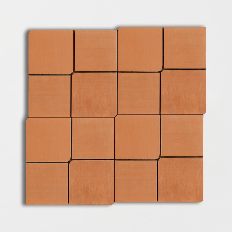 Cotto Natural Nicht Terracotta Mosaics 12 3/8×12 3/8