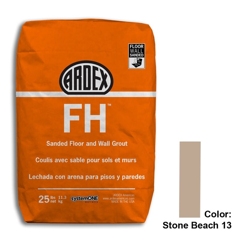 Materiales para la colocación de baldosas de playa de piedra Fh Lechada con arena Varios