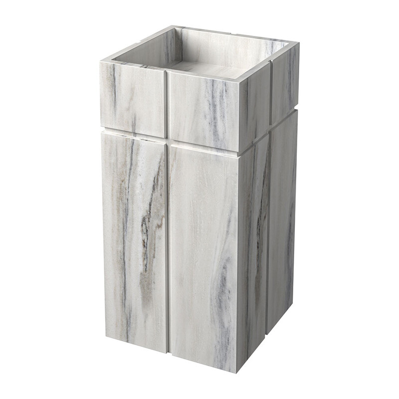 Skyline Honed Soho Marble Sink 20×20