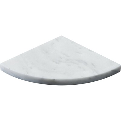 Carrara T Polished Marble Corner Shelves 8×8