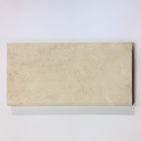 Jerusalem Honed Bullnose Limestone Pavers 12×24