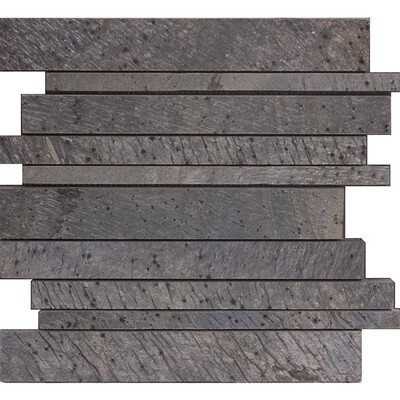 Gold Green Polished Ledger Slate Mosaics 12×12