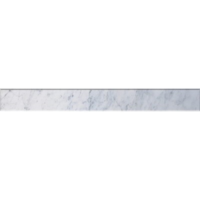 White Carrara Honed Marble Thresholds 4×36
