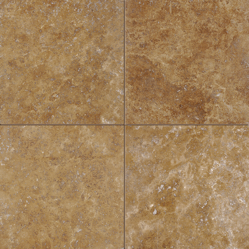 Noce Honed Filled Travertine Tiles 12×12