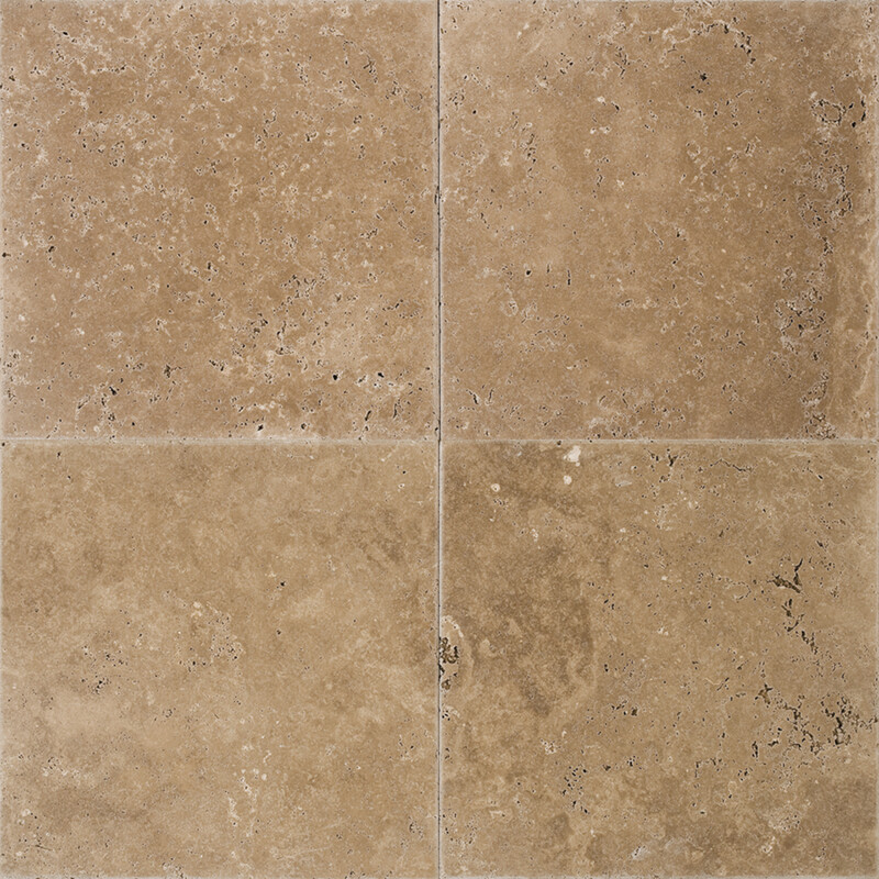 Noce Antiqued Travertine Tiles 12×12
