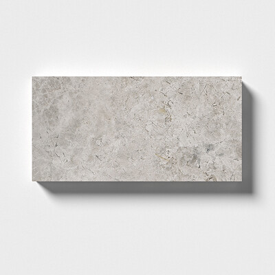 Silver Mystique Polished Marble Tile 2 3/4x5 1/2