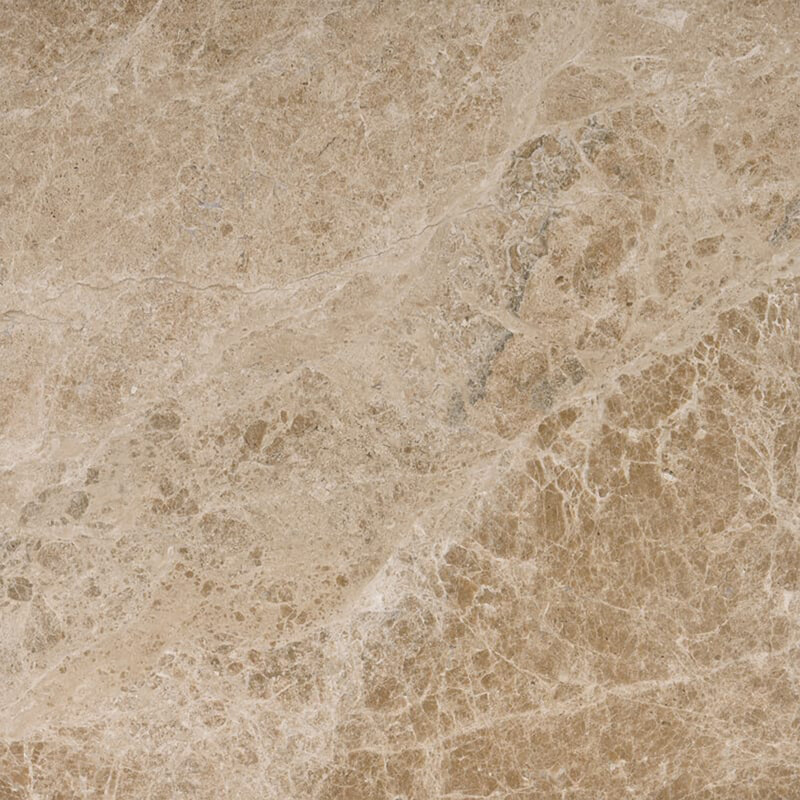 Emperador Light Polished Marble Tiles 24×24