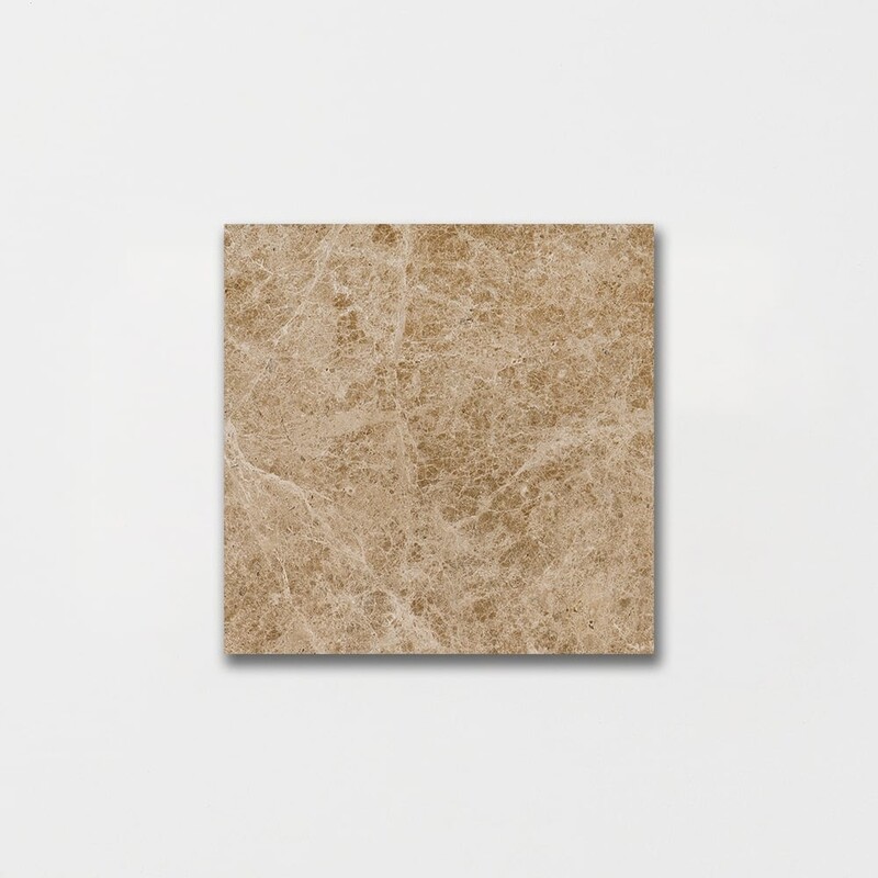 Emperador Light Polished Marble Tiles 4×4