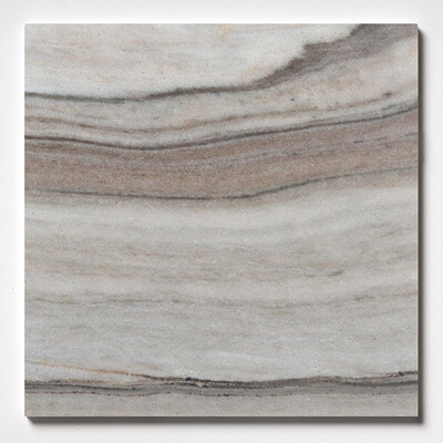 Silver Sky Honed Marble Tile 12x12