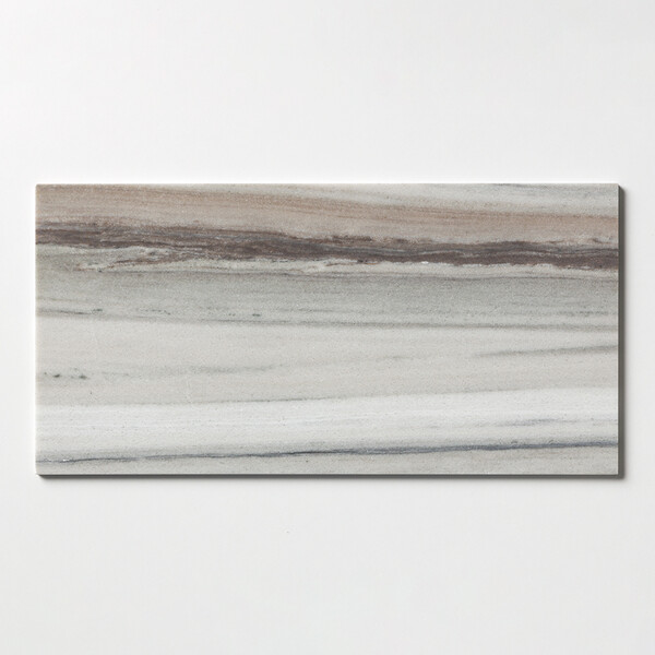 Silver Sky Honed Marble Tiles 12×24