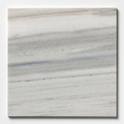 Silver Sky Polished Marble Tile 12x12