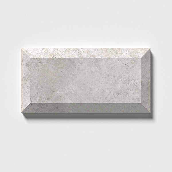 Silver Sky Honed Subway Marble Tiles 2 3/4×5 1/2