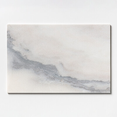 Silver Sky Fine Textured Marble Tile 16x24