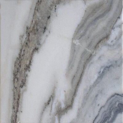 Silver Sky Cross Cut Polished Marble Tiles 12×12
