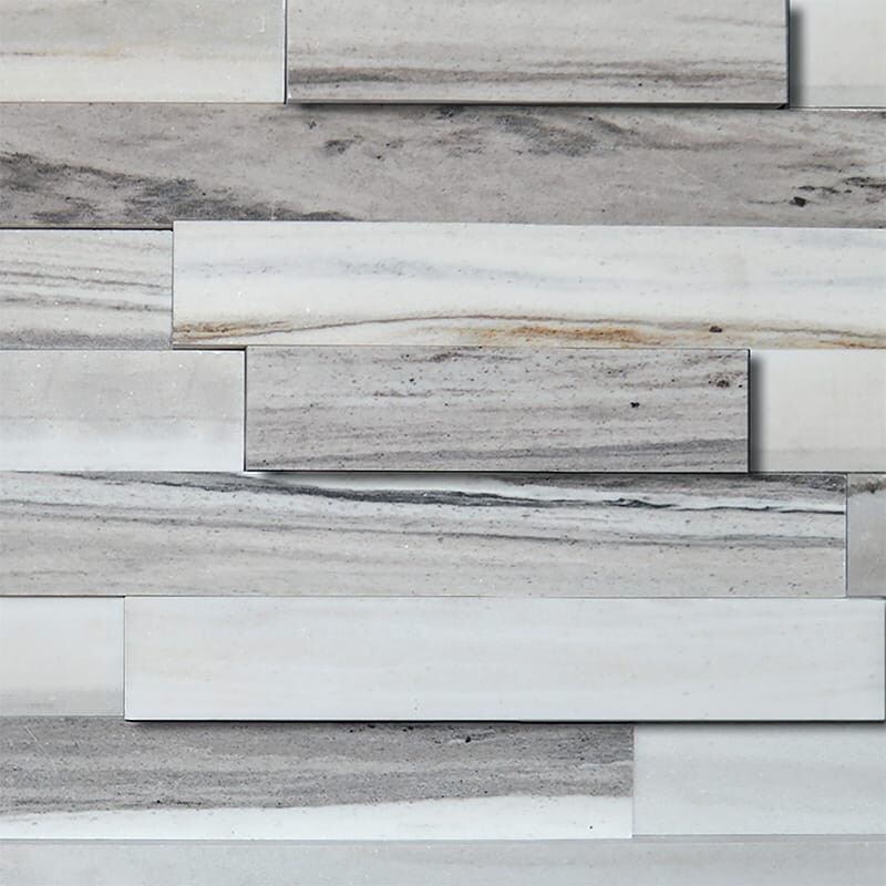 Skyline Honed Marble Accent Tiles Elevations Pattern