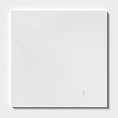 Alpina White Polished Marble Tile 18x18