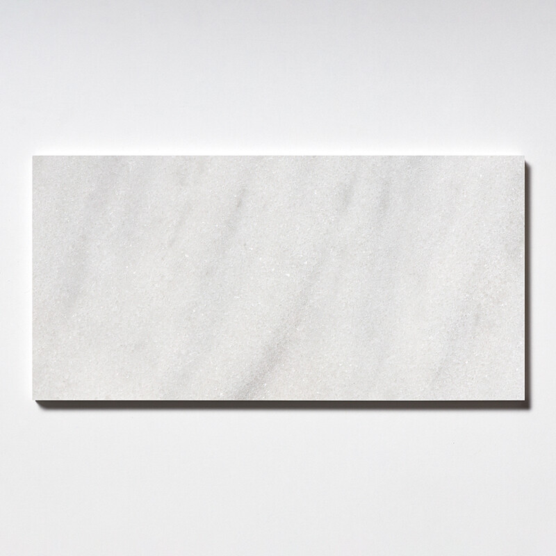 Carrara T Polished  Marble Tile 6×12