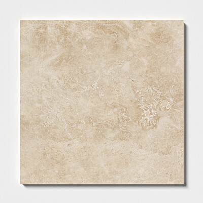 Delicate Beige Polished Marble Tile 18x18