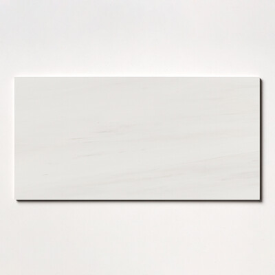 Bianco Dolomiti Honed  Marble Tile 12×24